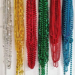 NWOT MARDI GRAS NECKLACES